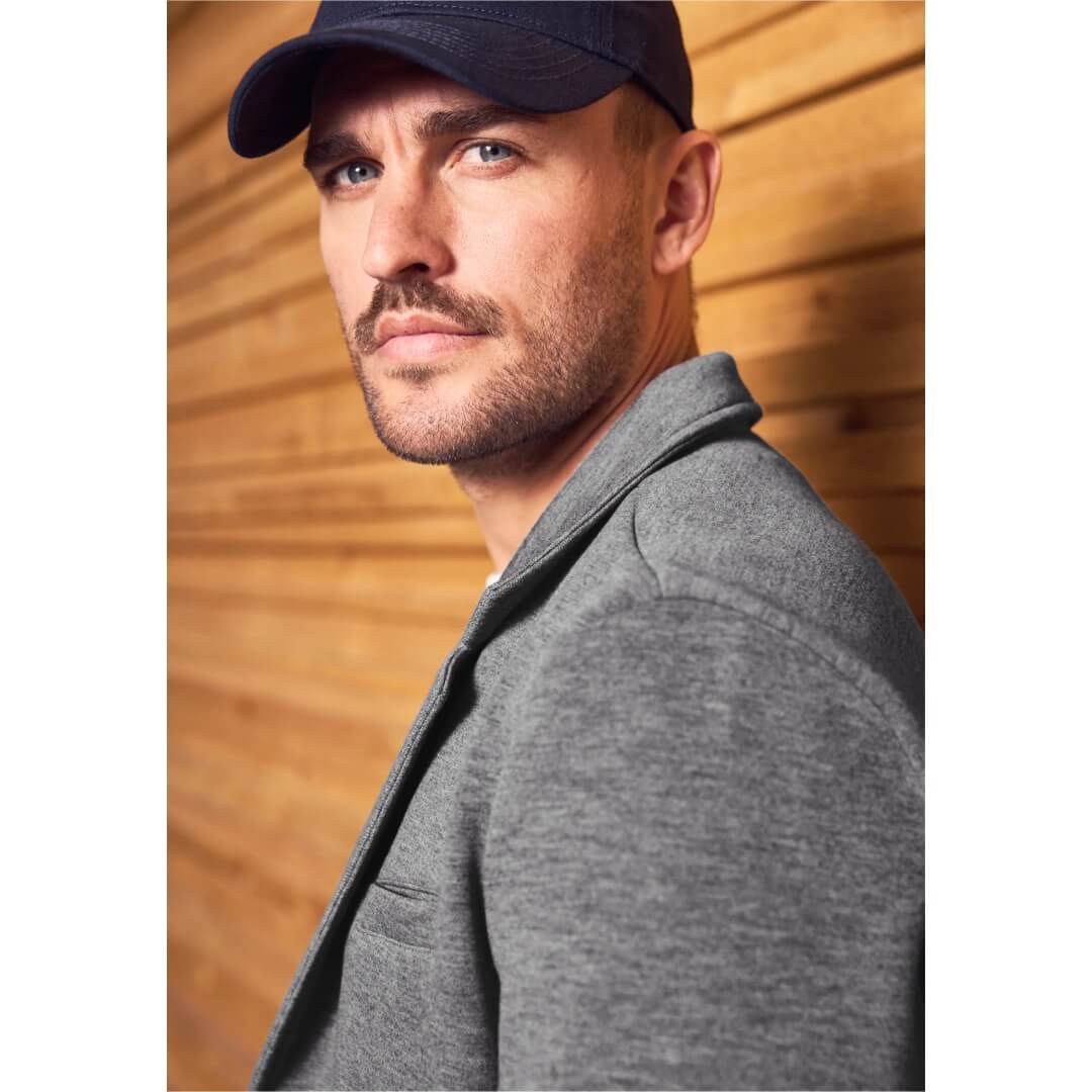 Street One jersey blazer. vaaleanharmaa - Moment.fi