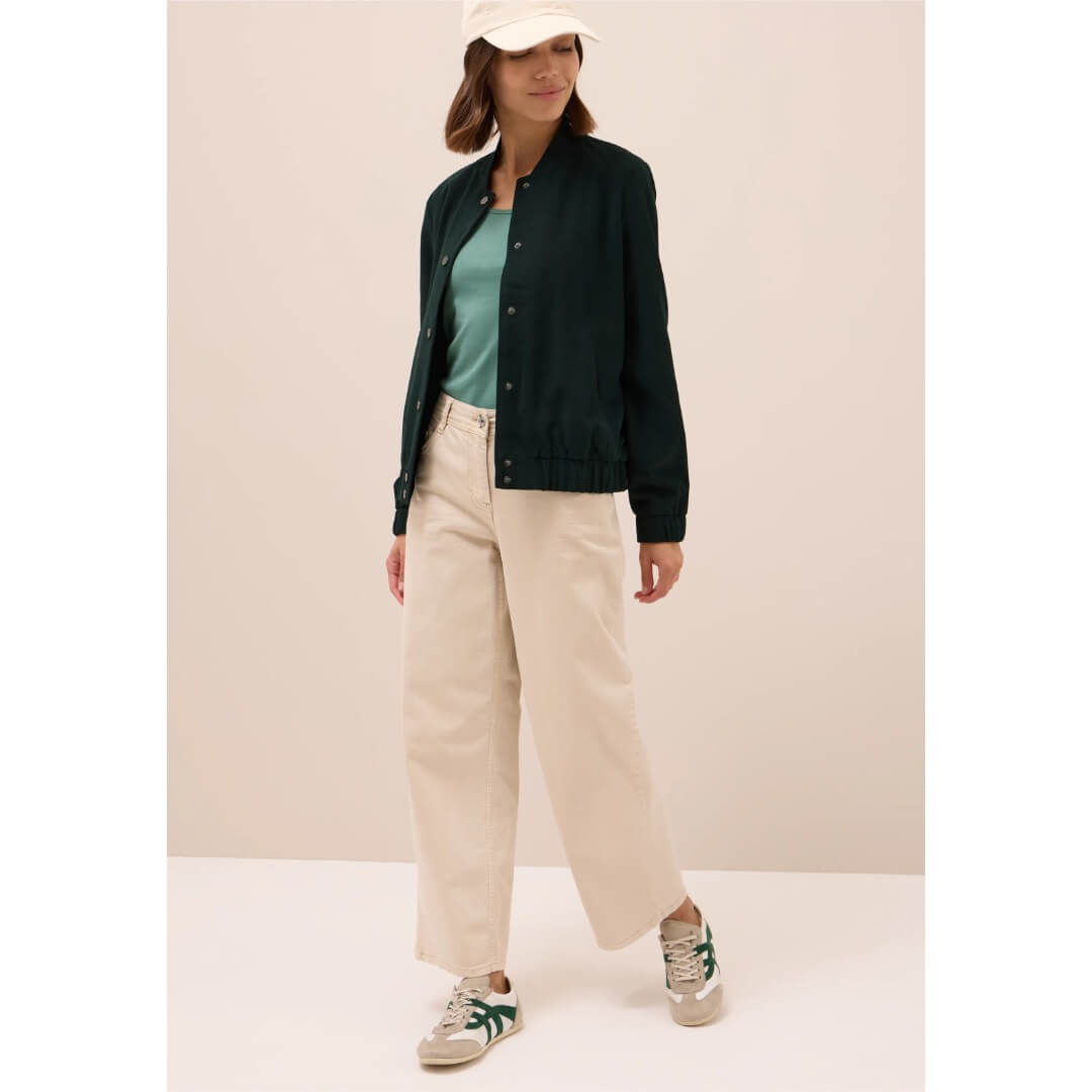 Cecil jakkutakki sametti, vihreä - Moment.fi