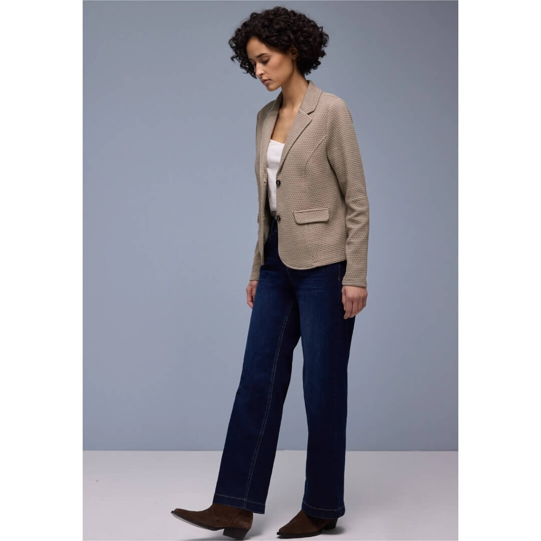 Street One struktuurijakku, beige