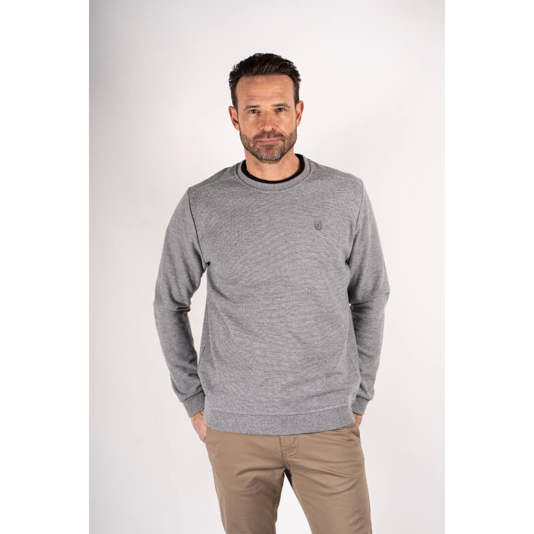 Pre End collegepaita, vaaleanharmaa - Moment.fi