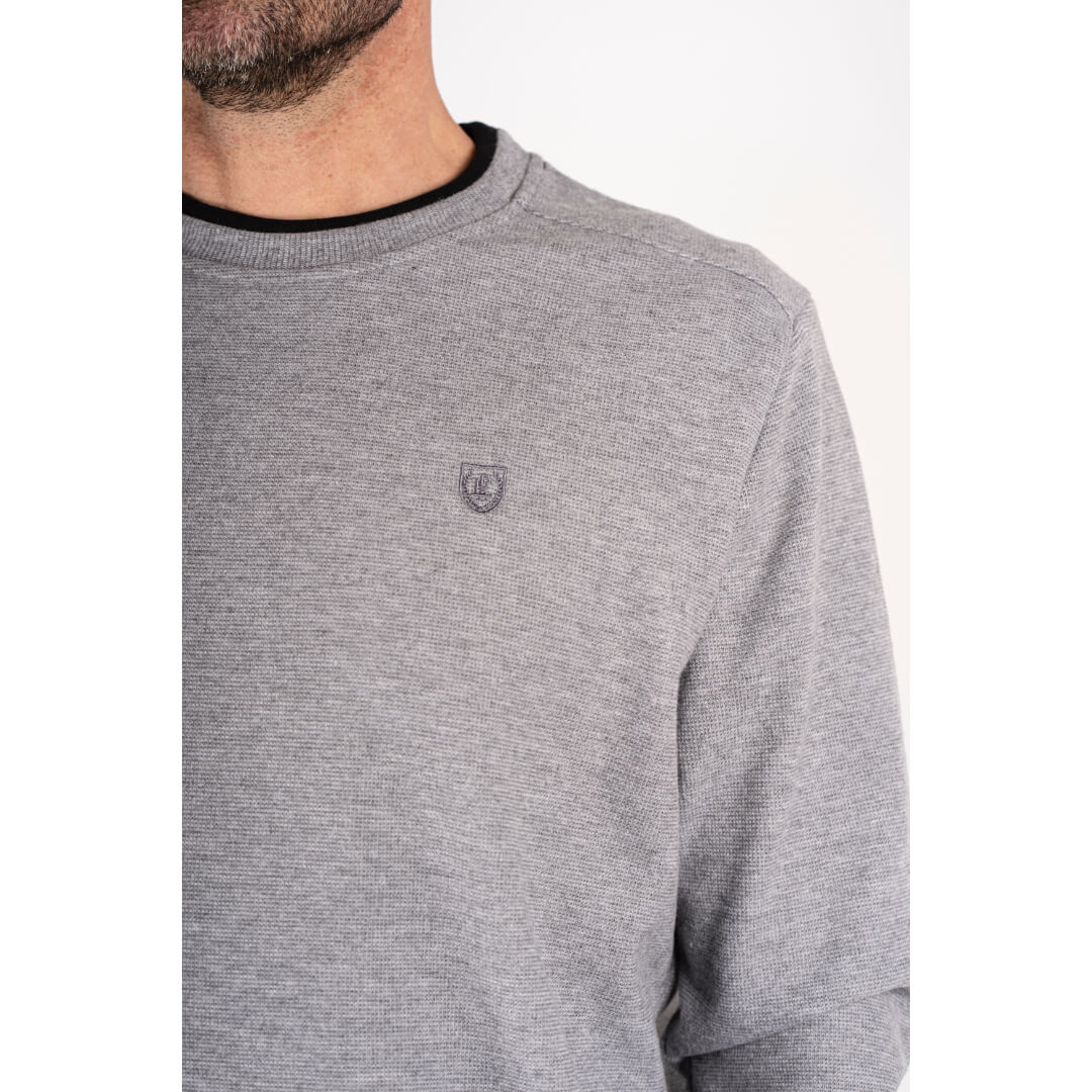 Pre End collegepaita, vaaleanharmaa - Moment.fi