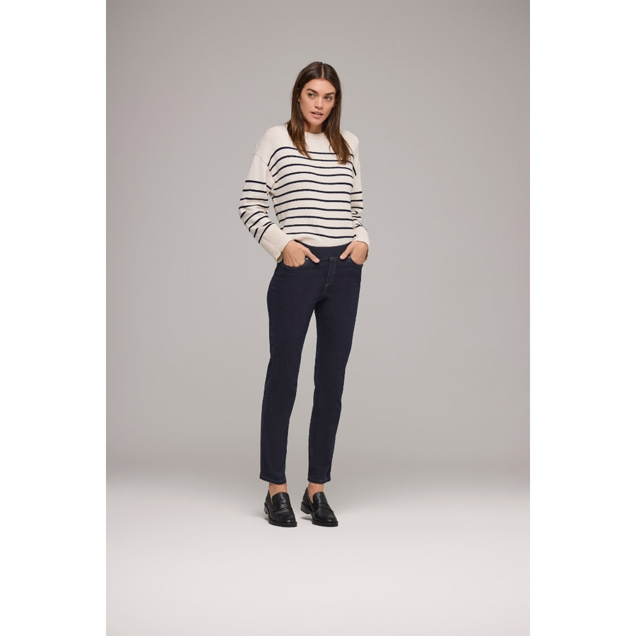 Anna Montana farkku THERMO feeling, tummansininen - Moment.fi