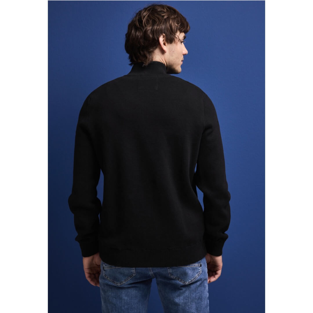 Street One neuletakki, musta - Moment.fi