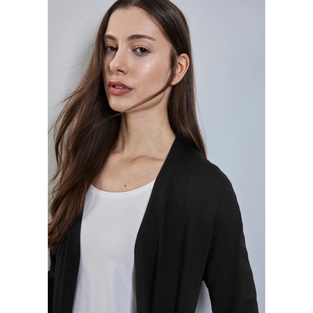 Street One neuletakki, musta - Moment.fi