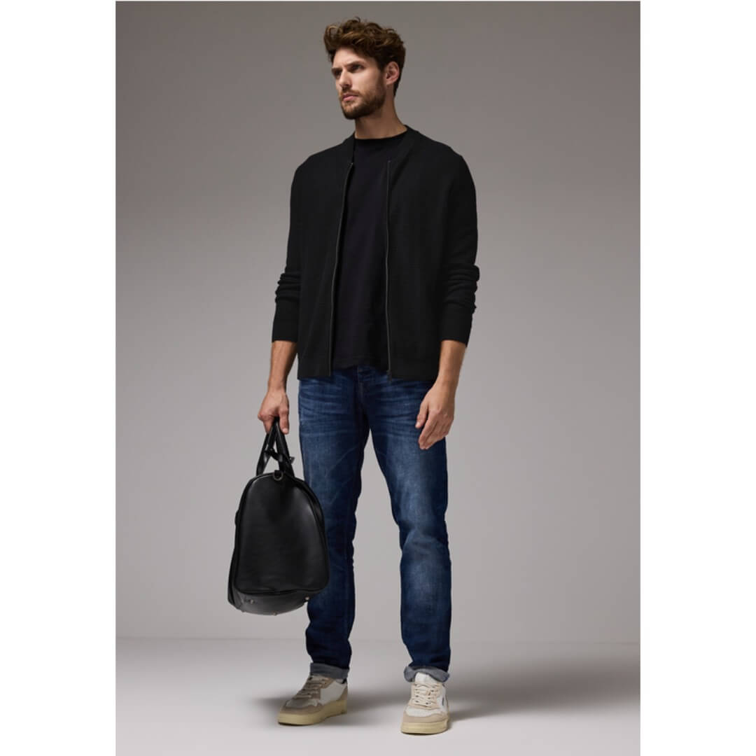 Street One neuletakki, musta - Moment.fi