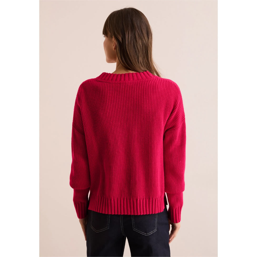 Cecil neuletakki, punainen - Moment.fi