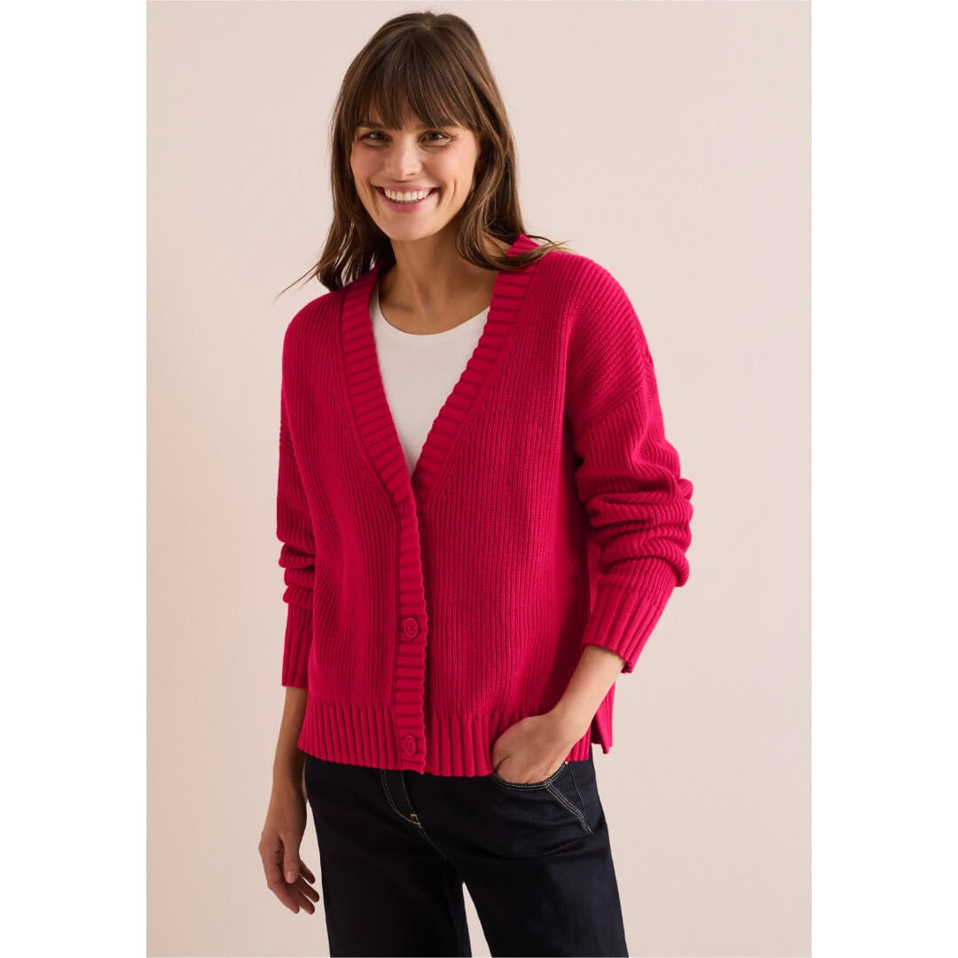 Cecil neuletakki, punainen - Moment.fi