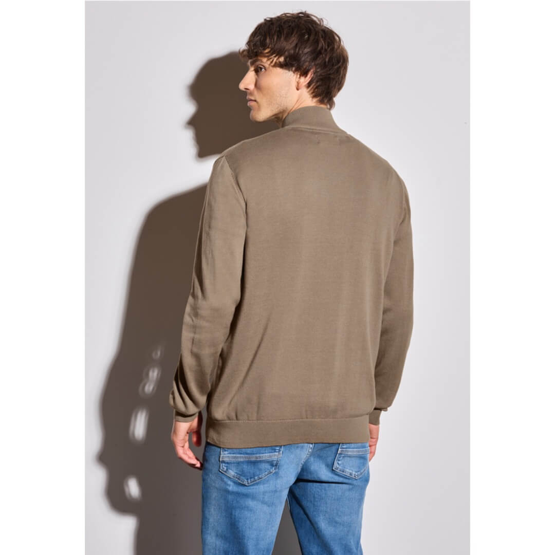 Street One neuletakki, beige - Moment.fi