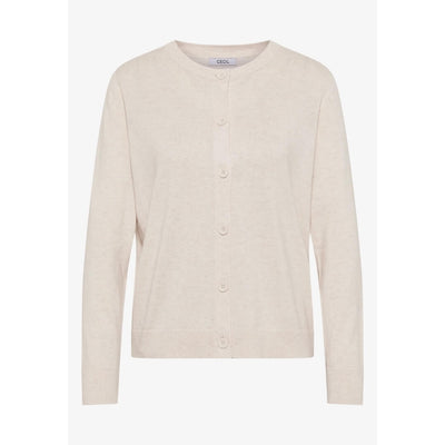 Cecil neuletakki napit, luonnonvalkoinen