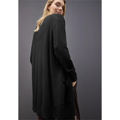 Street One neuletakki, musta