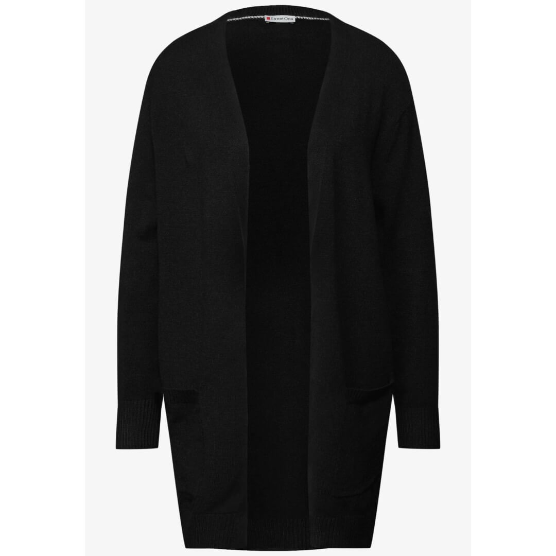 Street One neuletakki, musta