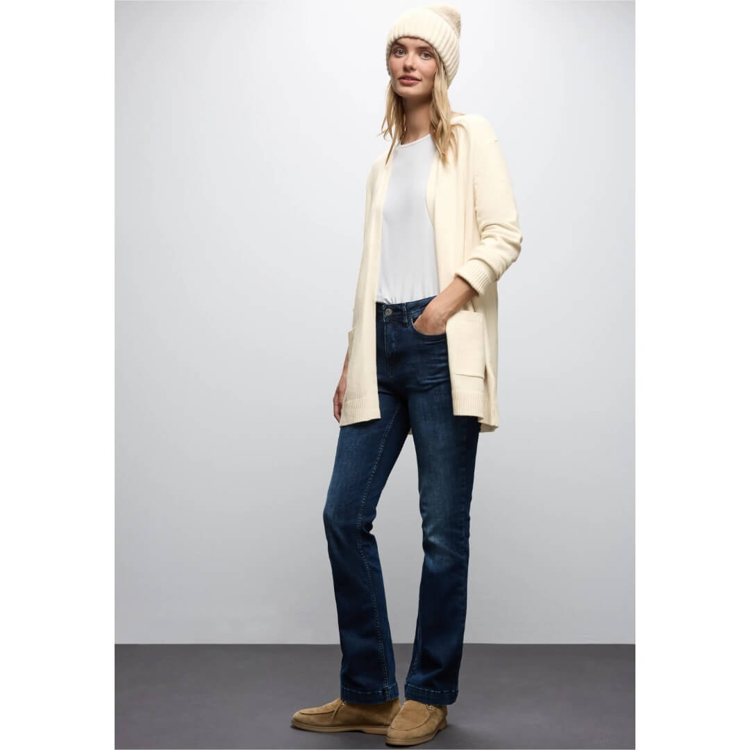 Street One neuletakki, luonnonvalkoinen