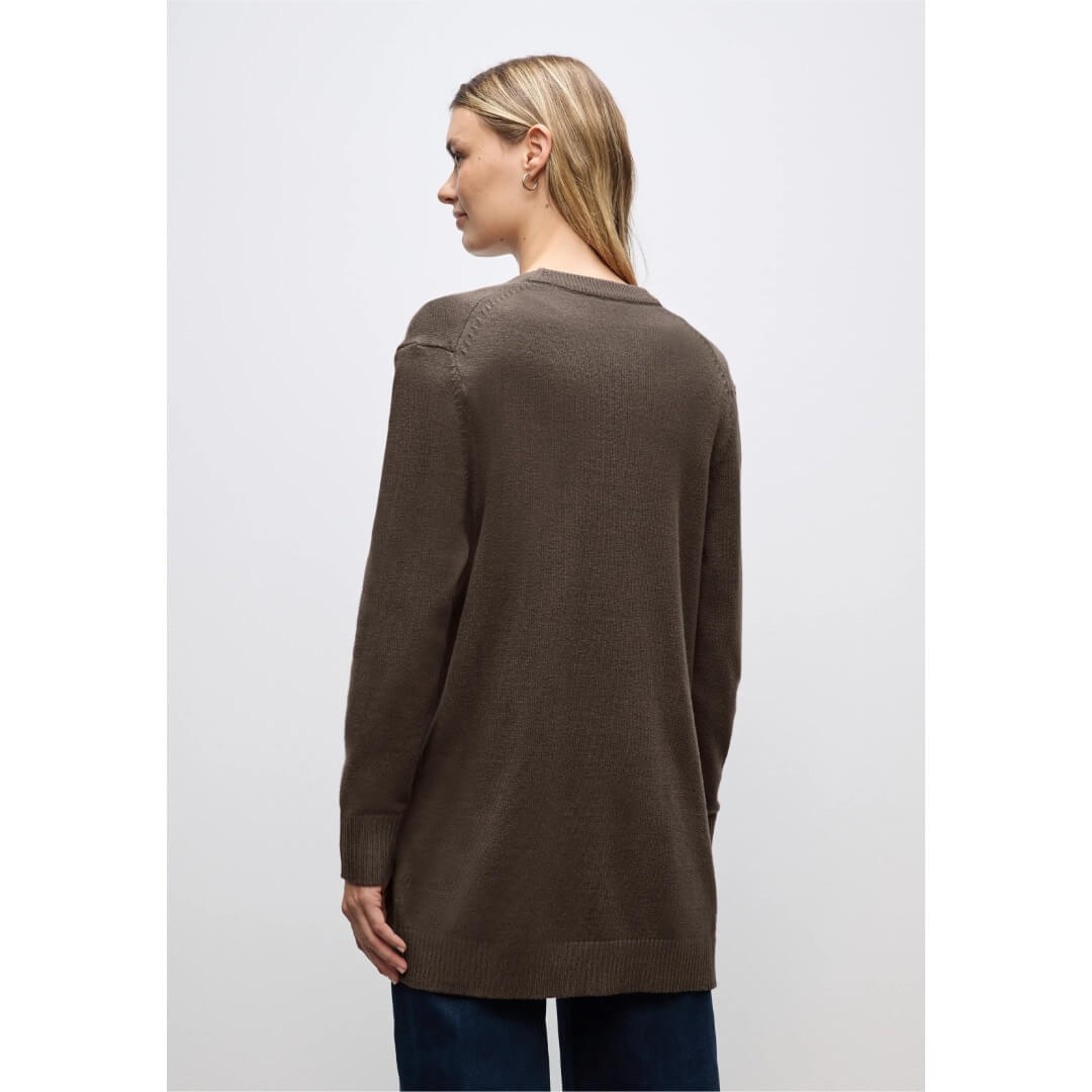 Street One neuletakki, ruskea - Moment.fi