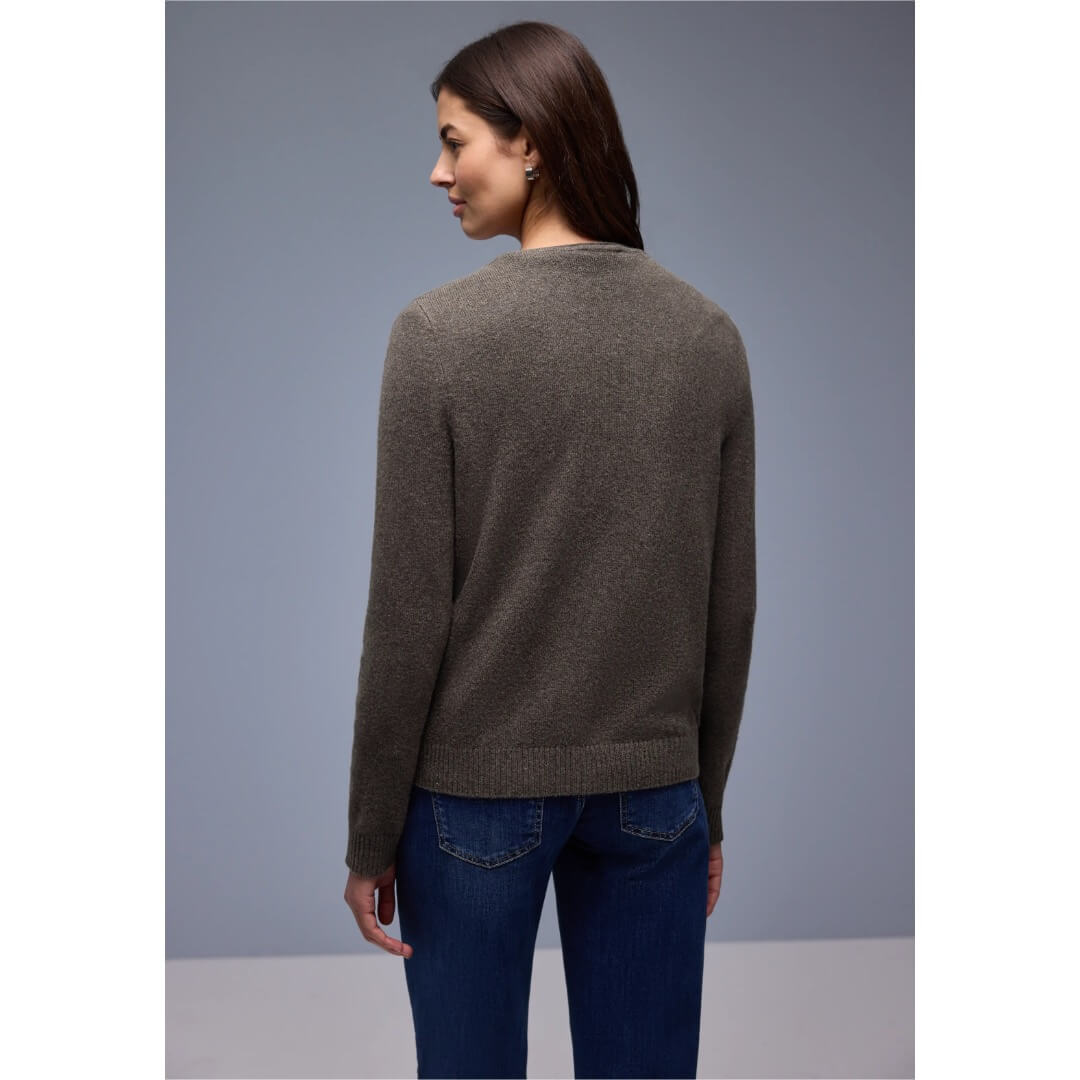 Street One neuletakki, ruskea