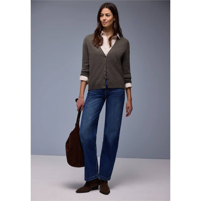 Street One neuletakki, ruskea