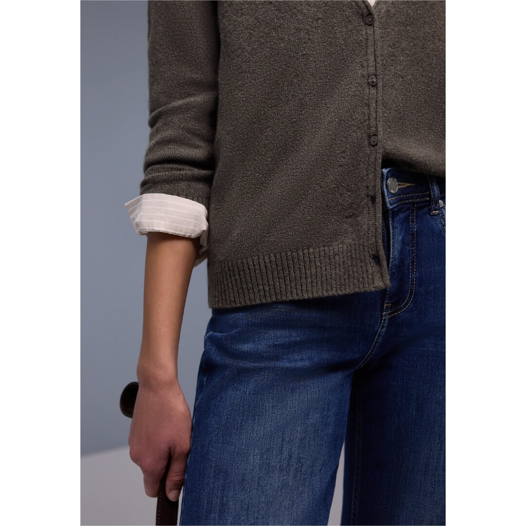 Street One neuletakki, ruskea