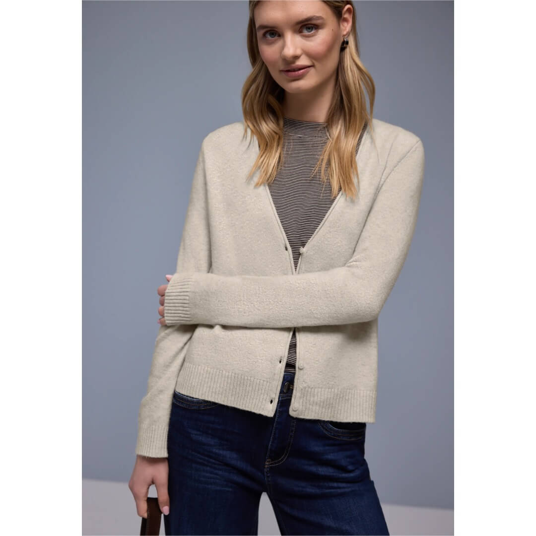 Street One neuletakki, beige