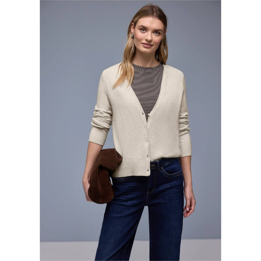 Street One neuletakki, beige