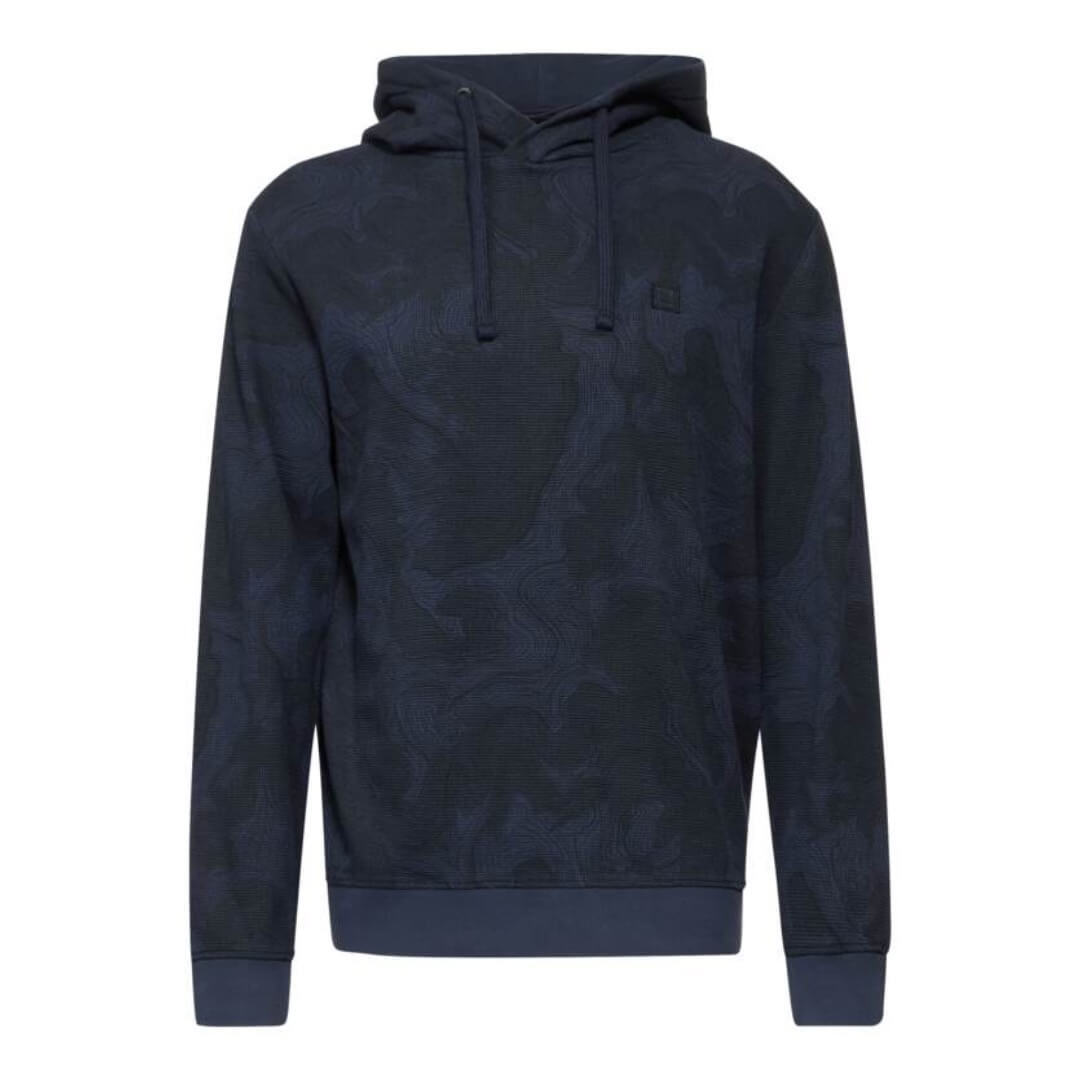 Street One kuosillinen huppari, tummansininen - Moment.fi