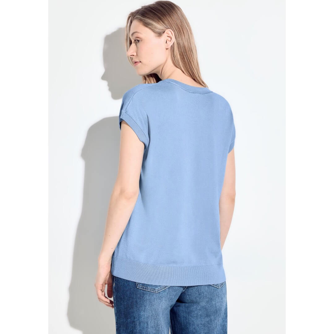 Cecil viskoosineule 1/2, vaaleansininen - Moment.fi