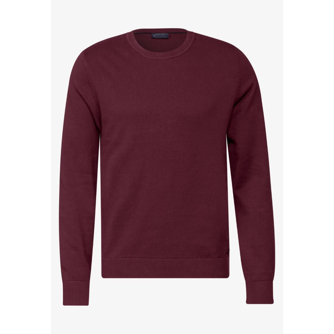 Street One puuvillaneule, viininpunainen - Moment.fi