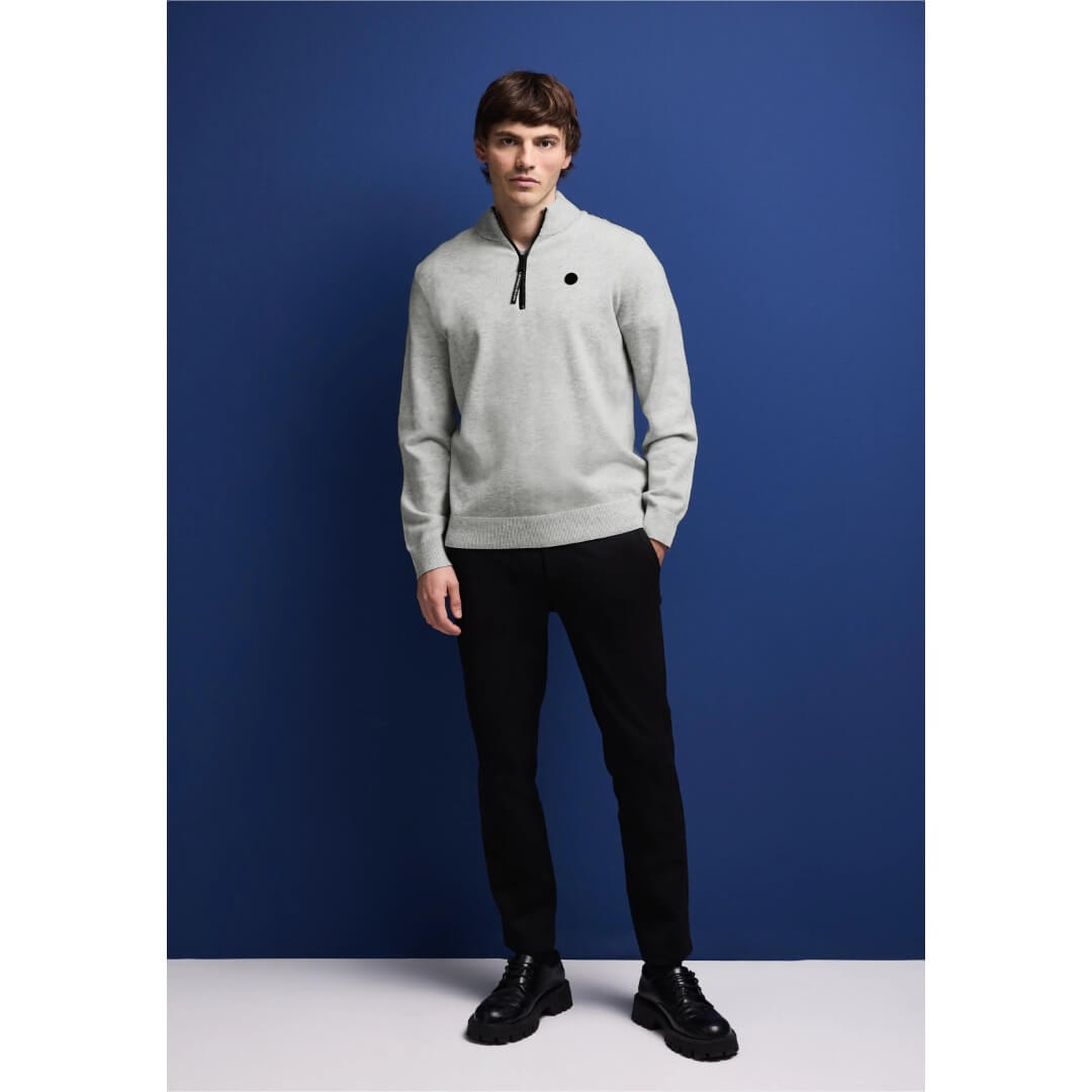 Street One neule 1/2, vaaleanharmaa - Moment.fi