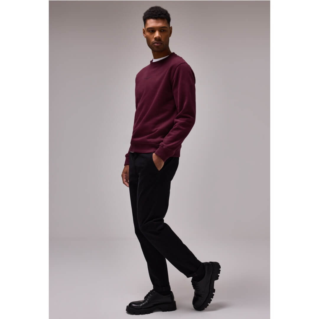 Street One collegepaita, viininpunainen - Moment.fi