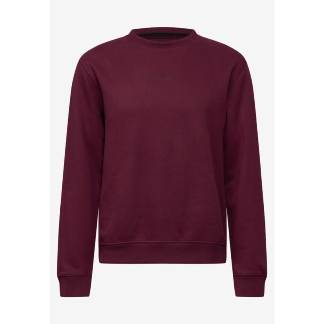 Street One collegepaita, viininpunainen - Moment.fi