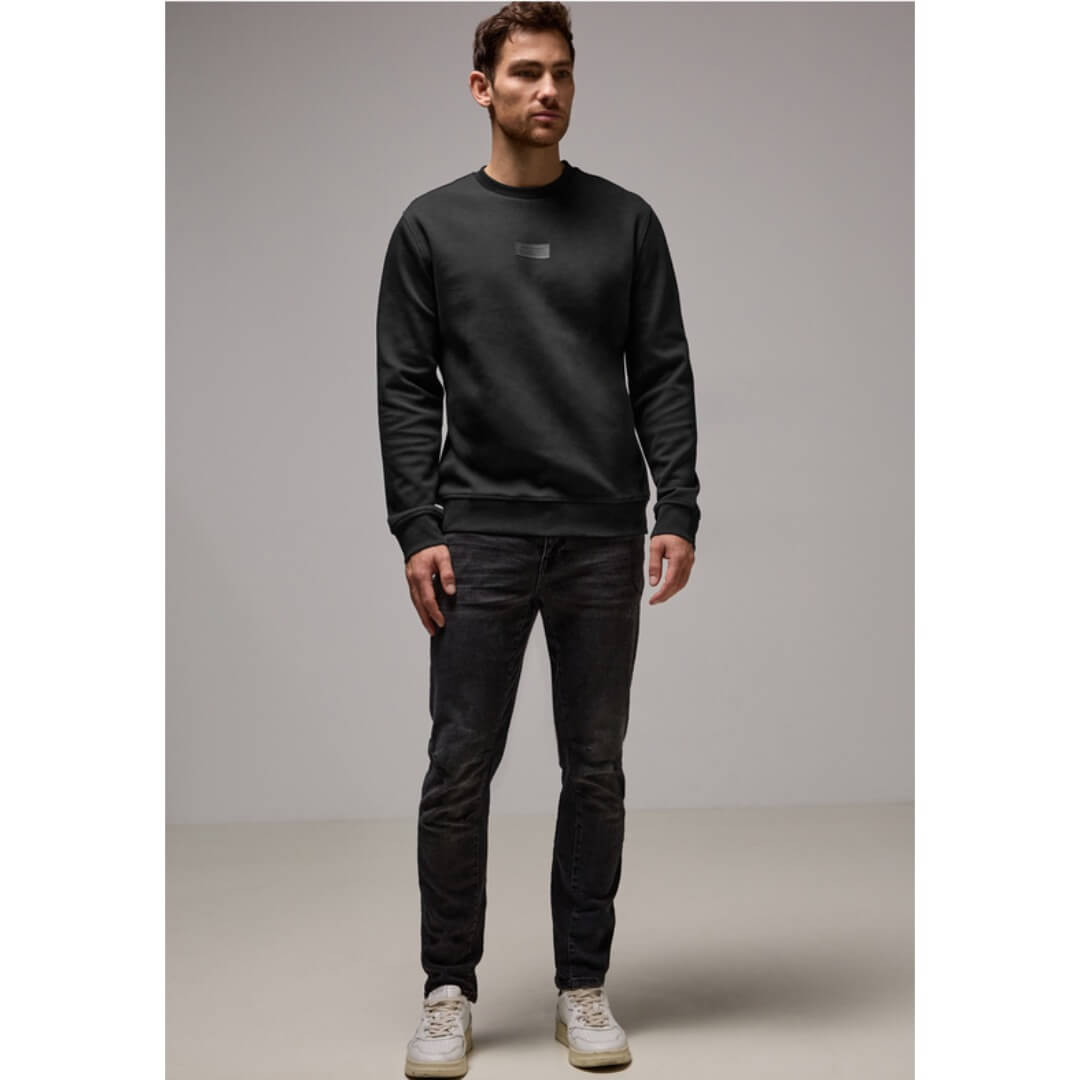 Street One collegepaita, musta - Moment.fi