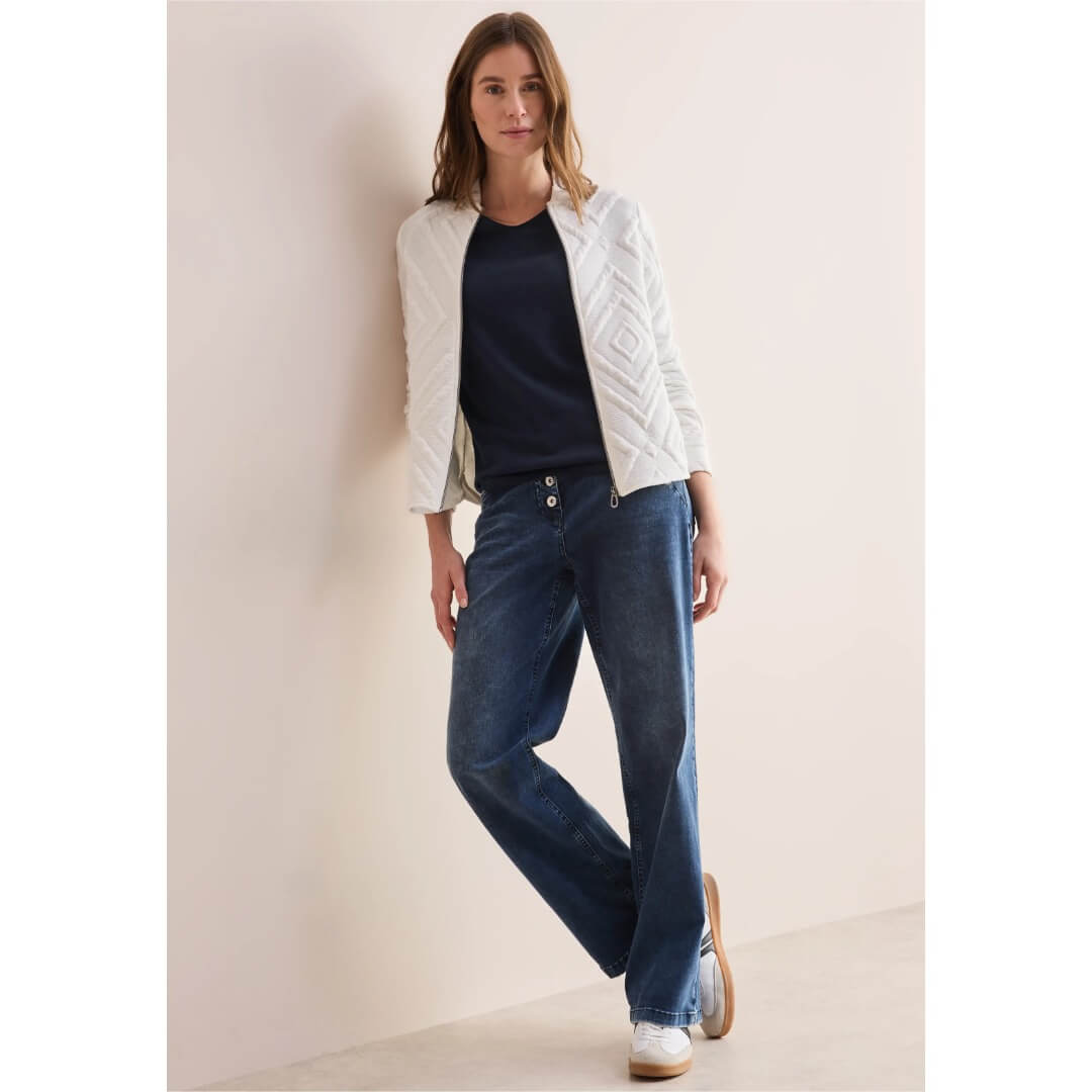 Cecil neule v-aukkoinen, tummansininen - Moment.fi