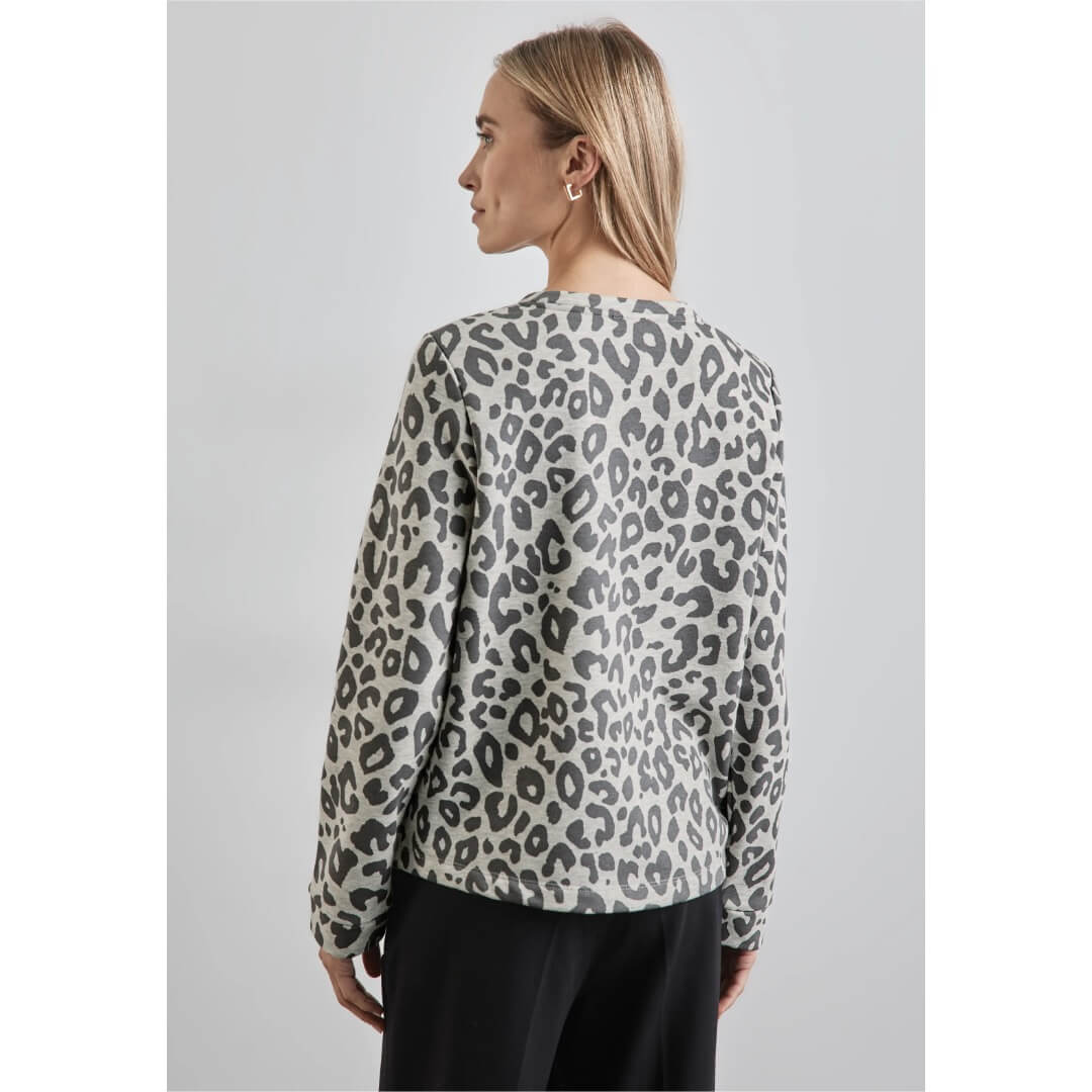 Street One collegepaita Leo, harmaa - Moment.fi