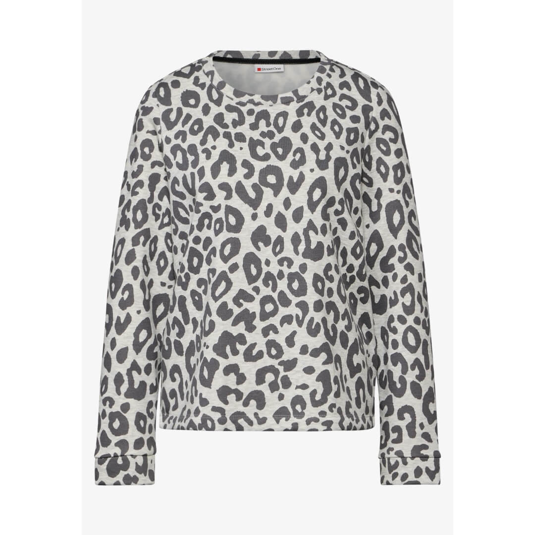 Street One collegepaita Leo, harmaa - Moment.fi