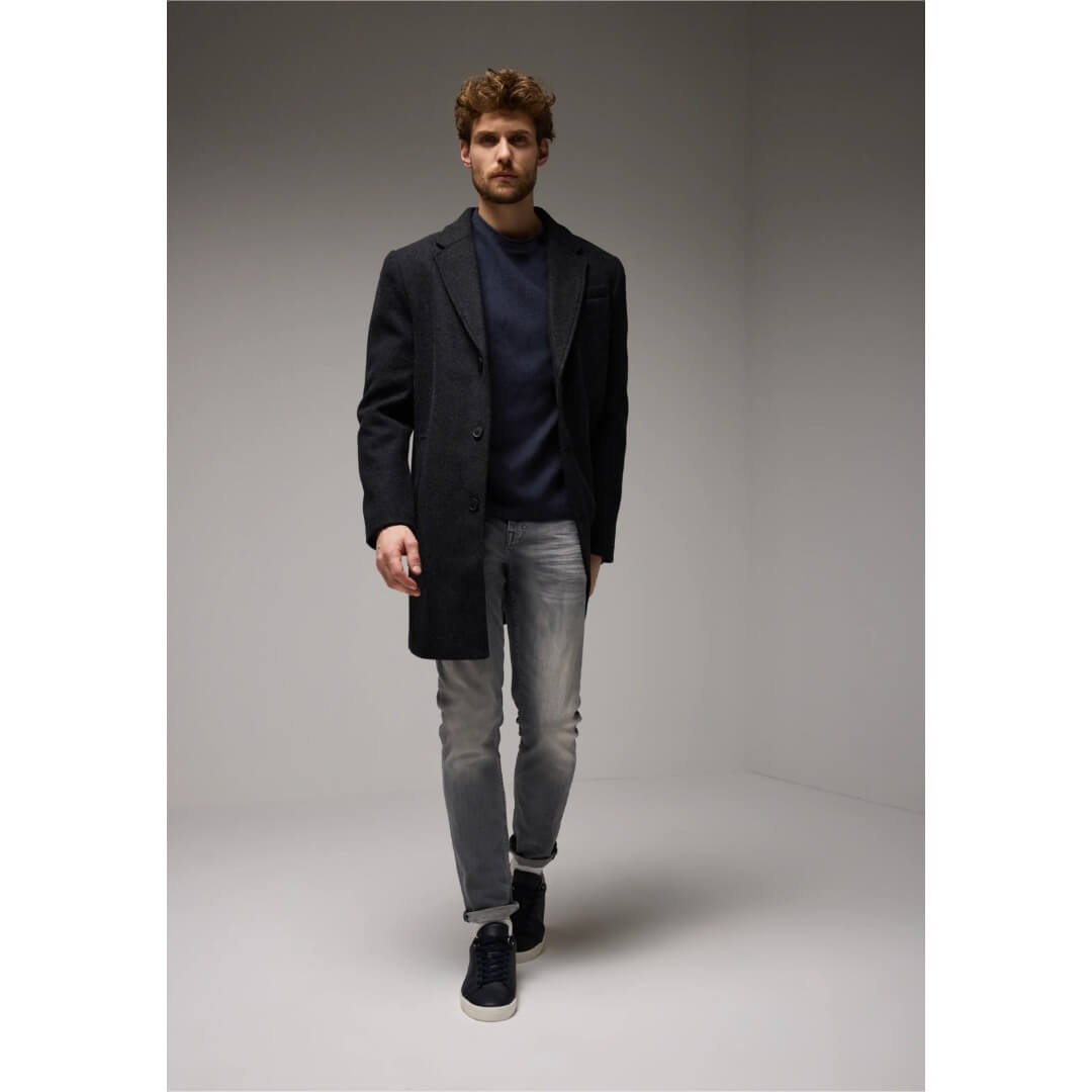 Street One struktuurineule, tummansininen - Moment.fi