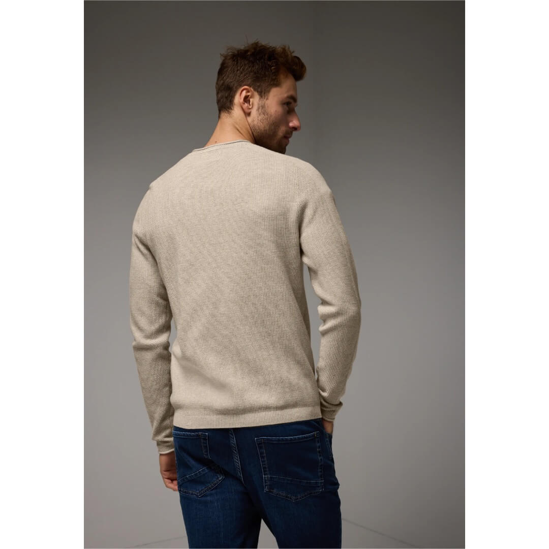 Street One struktuurineule, beige - Moment.fi