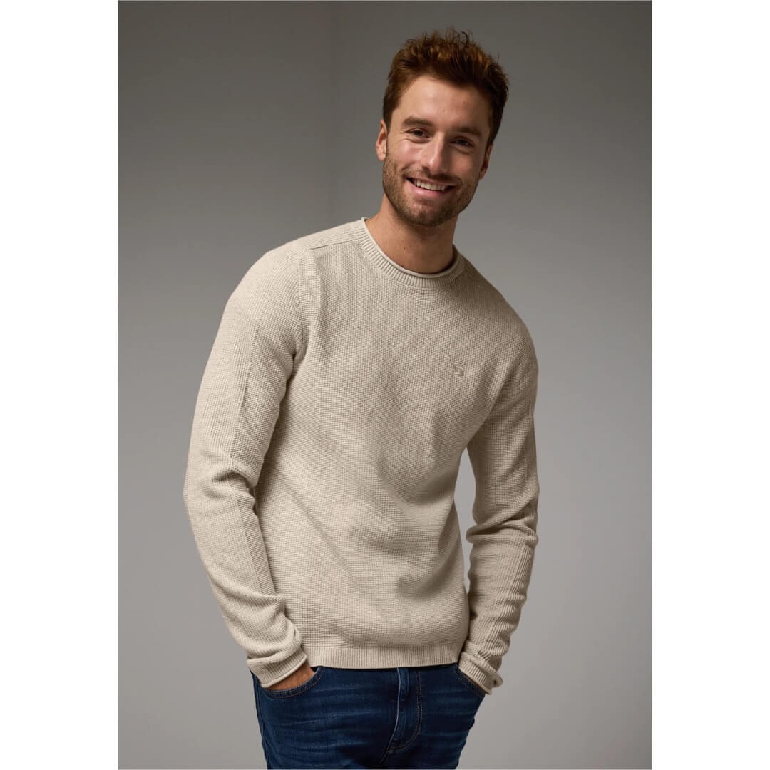 Street One struktuurineule, beige - Moment.fi