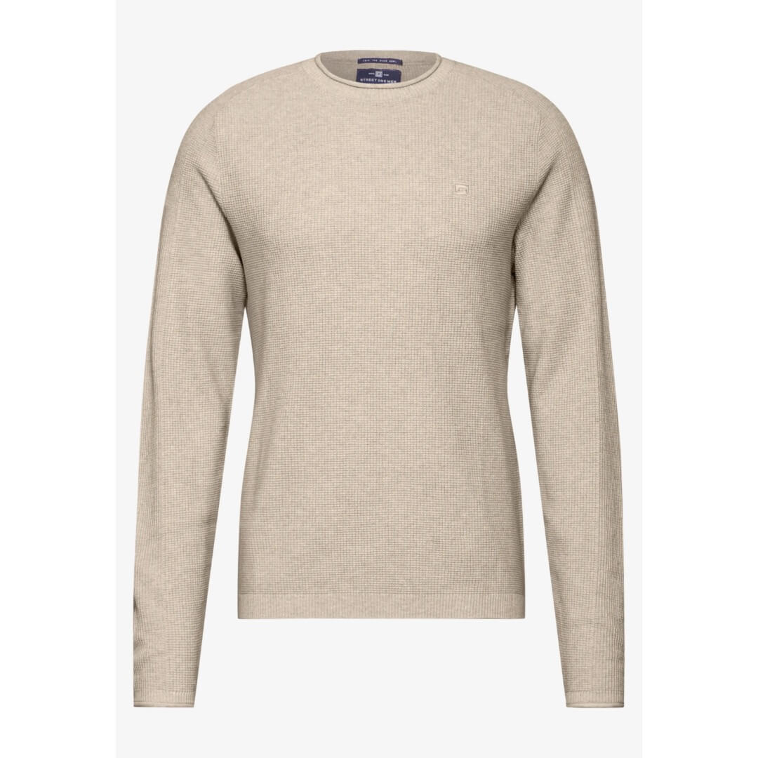 Street One struktuurineule, beige - Moment.fi