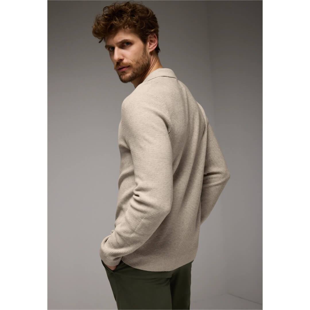 Street One struktuurineule, beige - Moment.fi