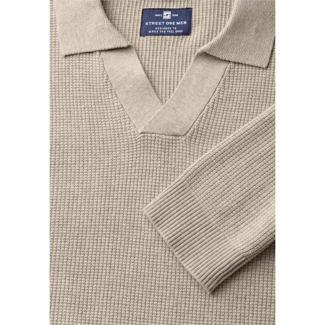 Street One struktuurineule, beige - Moment.fi