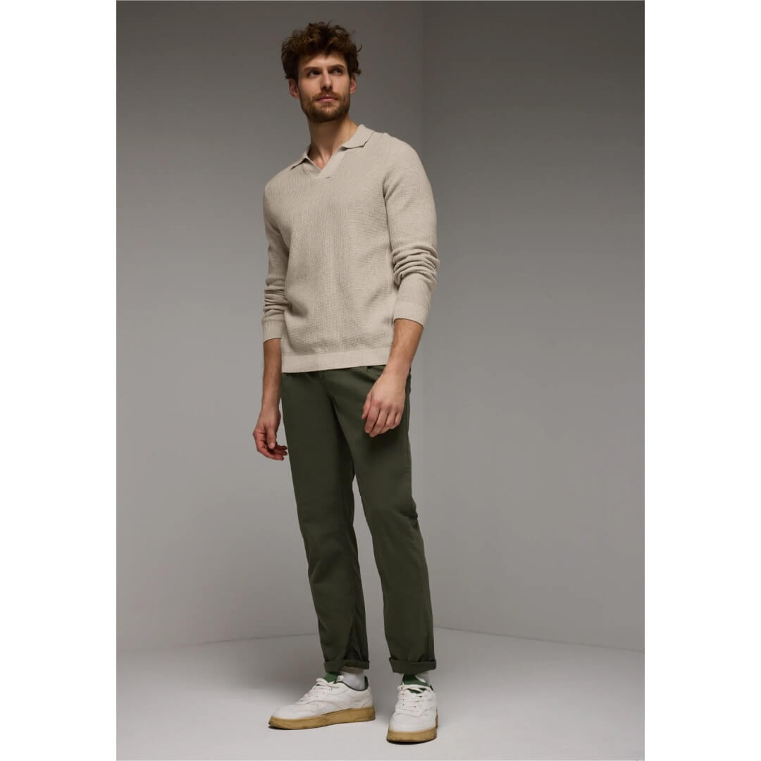 Street One struktuurineule, beige - Moment.fi