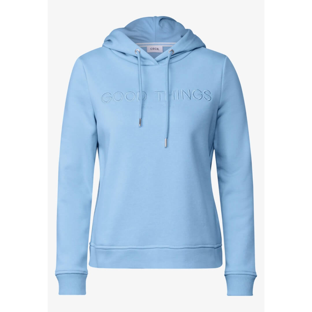 Cecil collegehupppari, vaaleansininen - Moment.fi