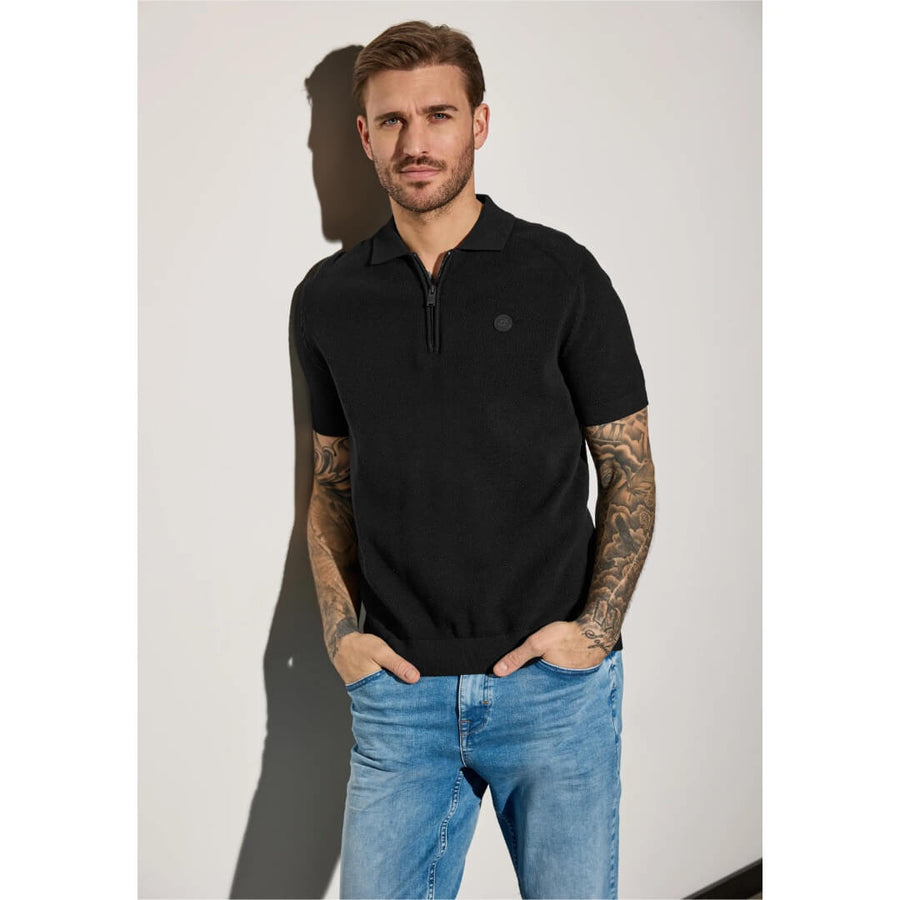 Street One struktuuripikee, musta - Moment.fi