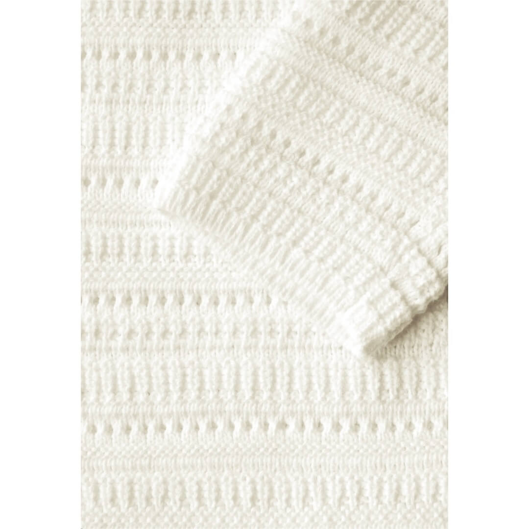 Cecil kuosineule, valkoinen - Moment.fi