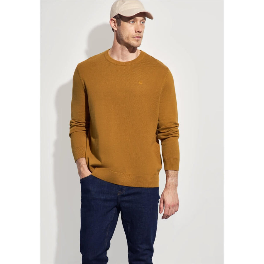 Street One puuvillaneule o-aukko, keltainen