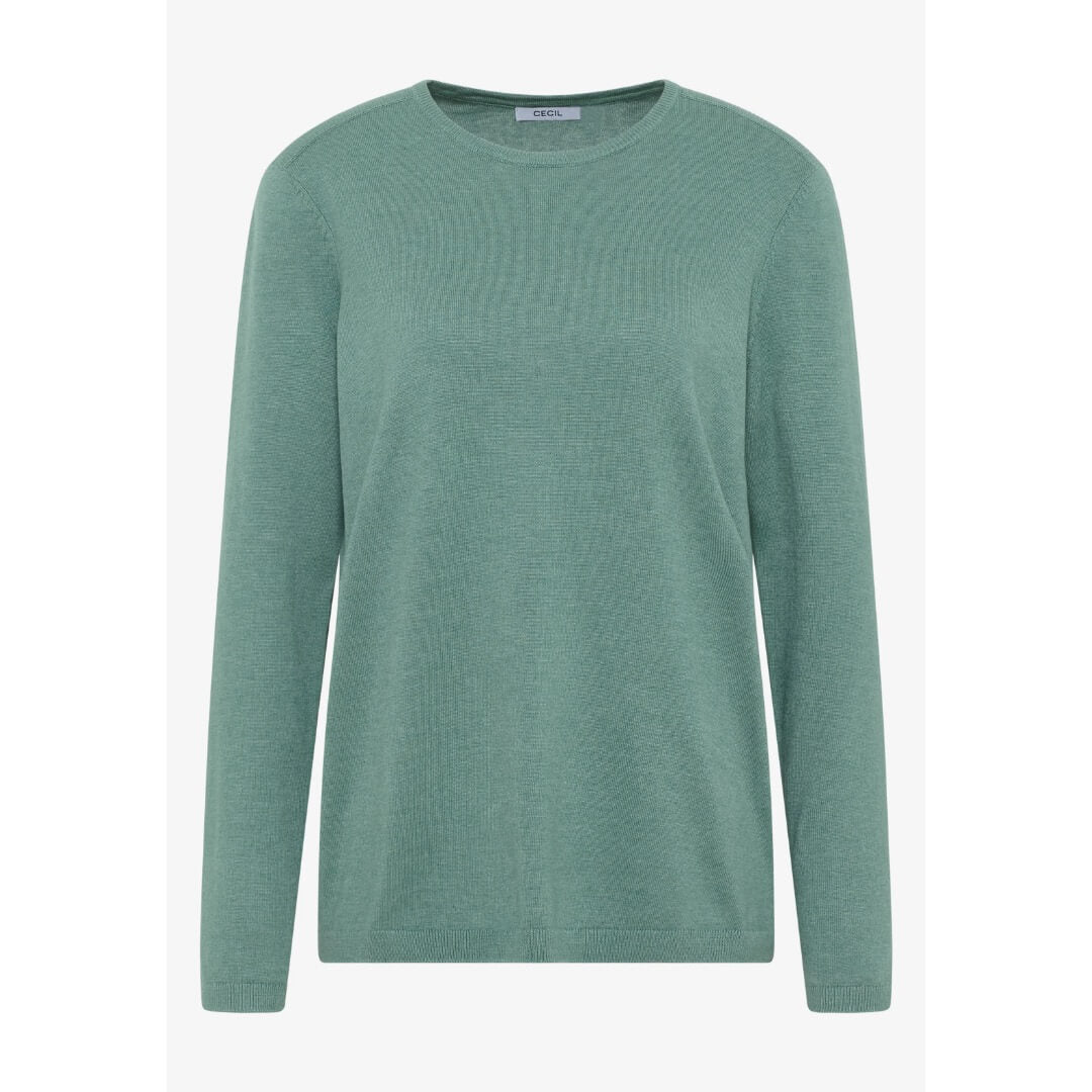 Cecil neule o-aukkoinen, vihreä - Moment.fi