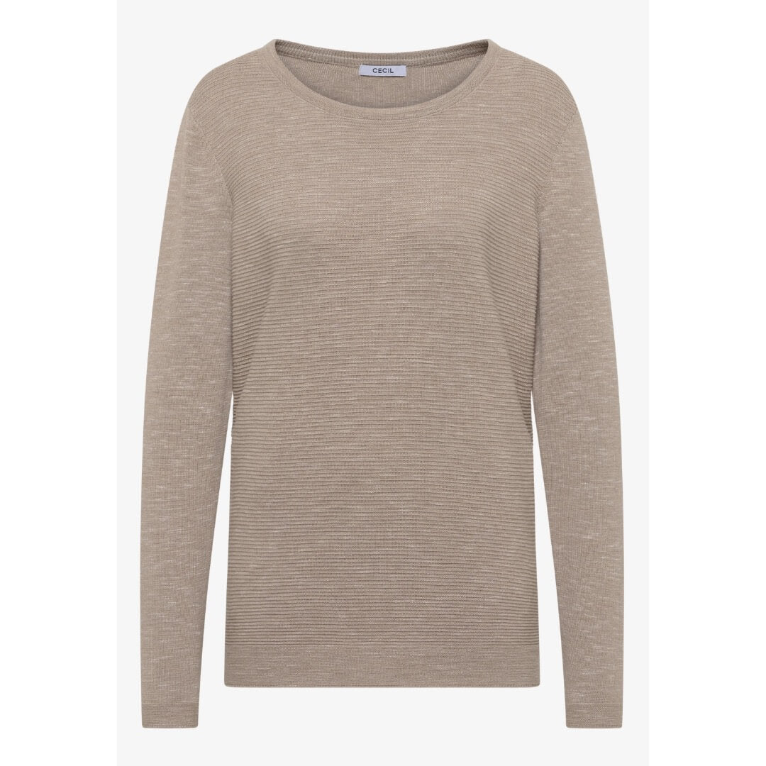 Cecil struktuurineule, beige