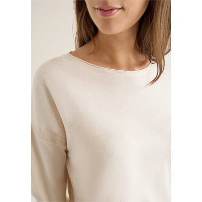 Cecil viskoosineule, luonnonvalkoinen