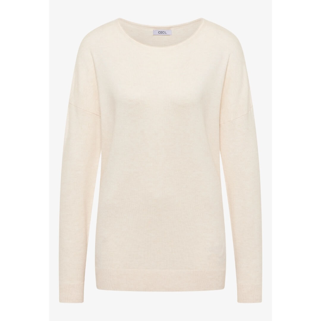 Cecil viskoosineule, luonnonvalkoinen