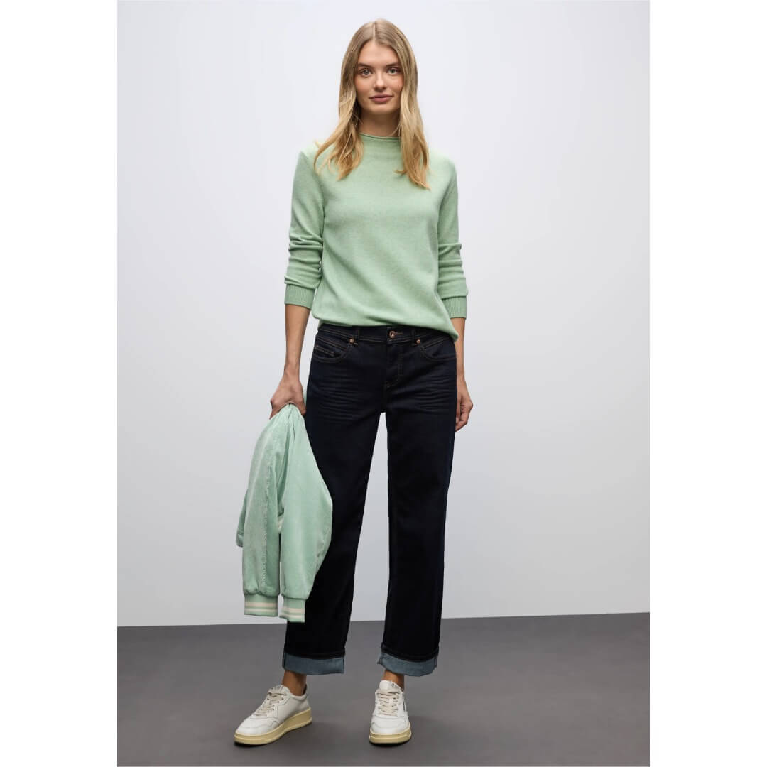 Street One pehmoneule, vaaleanvihreä