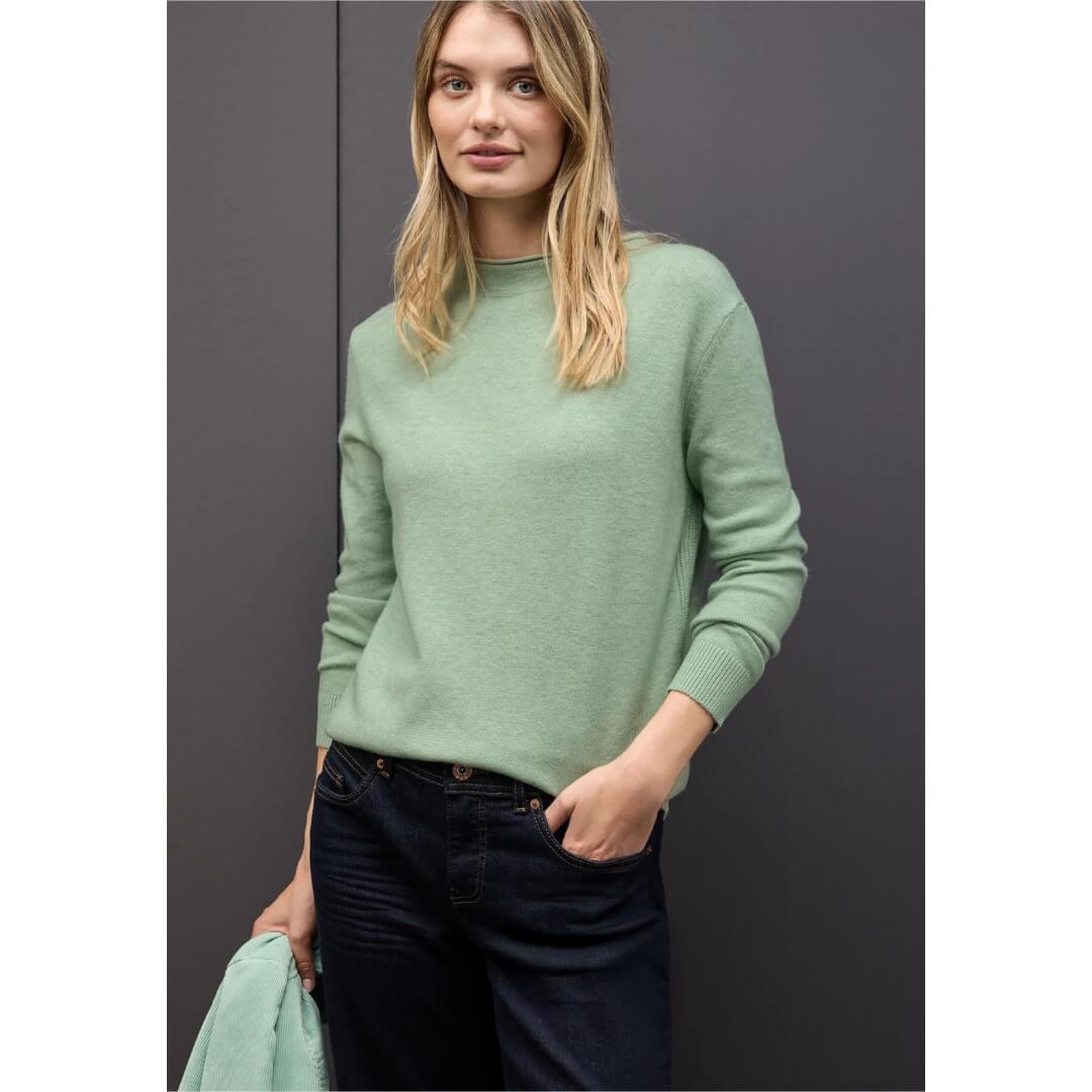 Street One pehmoneule, vaaleanvihreä