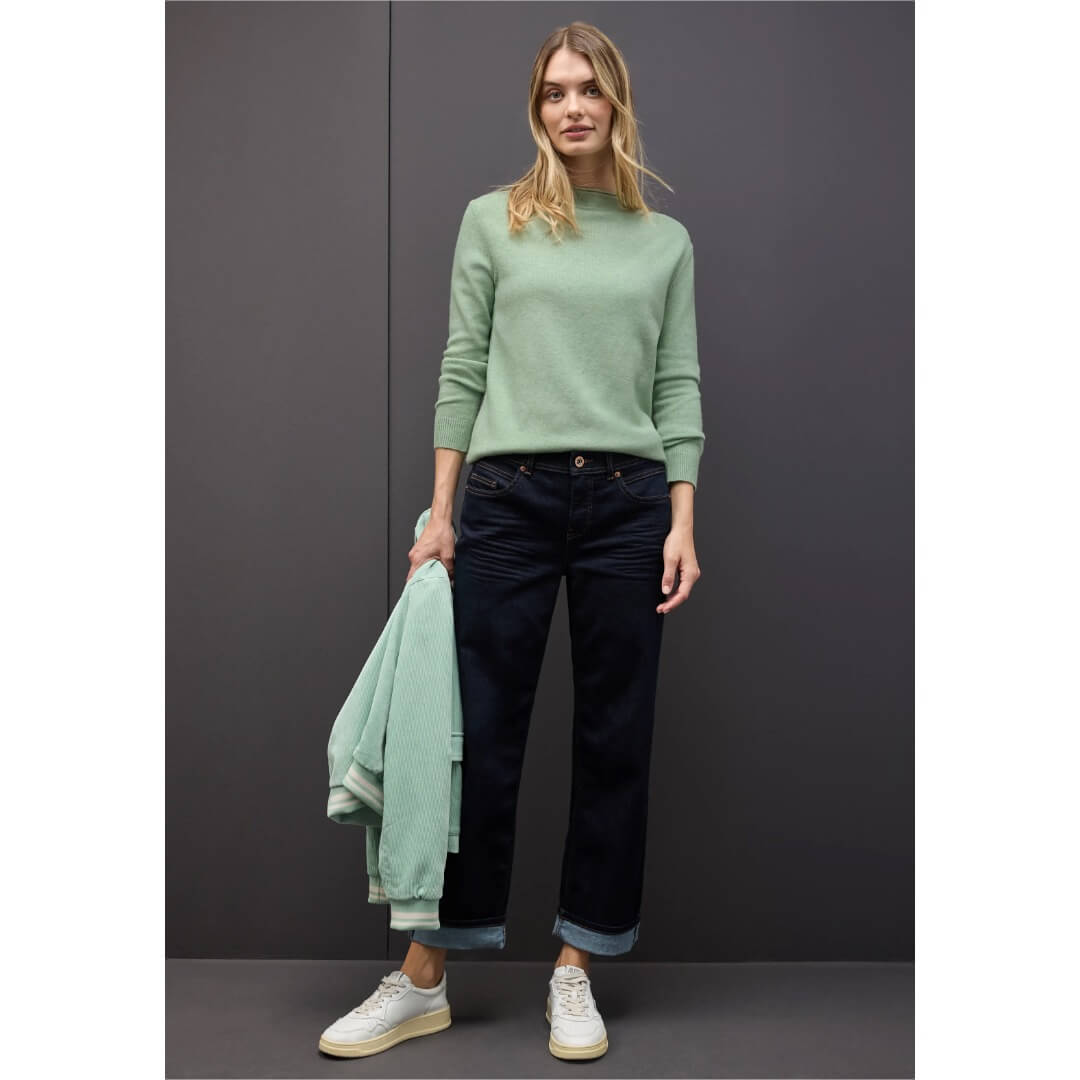 Street One pehmoneule, vaaleanvihreä